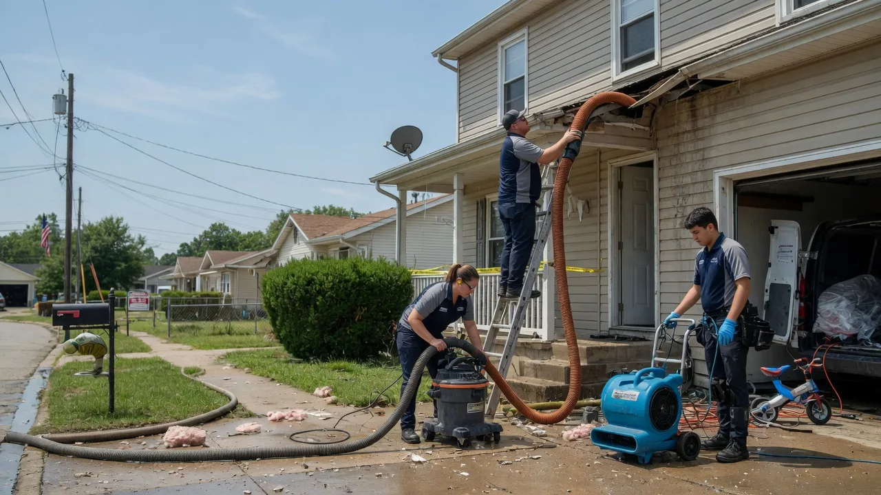 Water Damage Restoration in Swayzee, IN near me